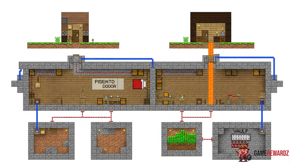 Minecraft Secret Base Building Ideas